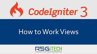 Codeigniter 3 Tutorial in Hindi #5 How to Work Views
