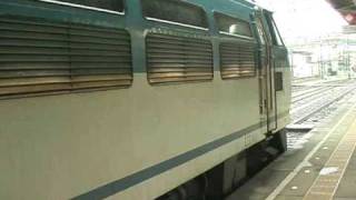 JR貨物 EF66 黒磯駅出発 JR freight locomotive