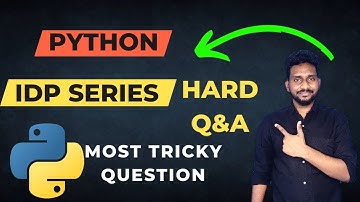 Python IDP Exam  Question & Answer | How Pass #idp test  Python Tutorial #crack
