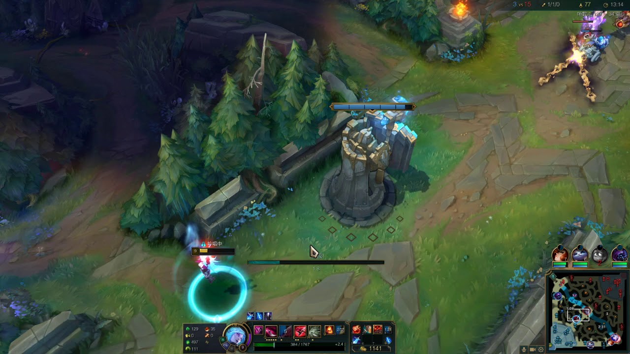 League of Legends - Katarina on-hit tank comeback 10.24