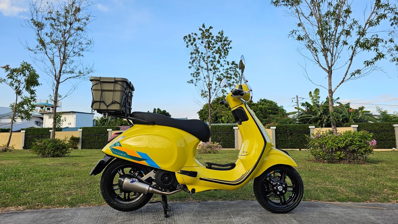 Termignoni Full Exhaust | Unbox | Install | Compare | Vespa Primavera S 150