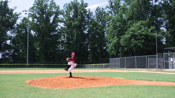 A Little League Baseball Pitcher Pitches To The Bert Show