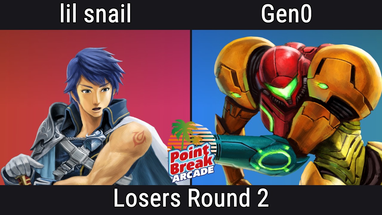 [Point Break #29] Losers Round 2 - lil snail (Chrom) VS Gen0 (Samus, Terry)