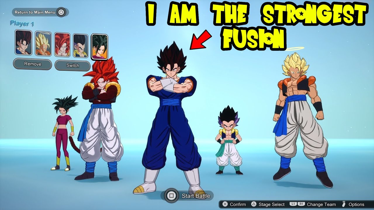 All the Hilarious interactions between characters in team selection - Dragon Ball: Sparking Zero