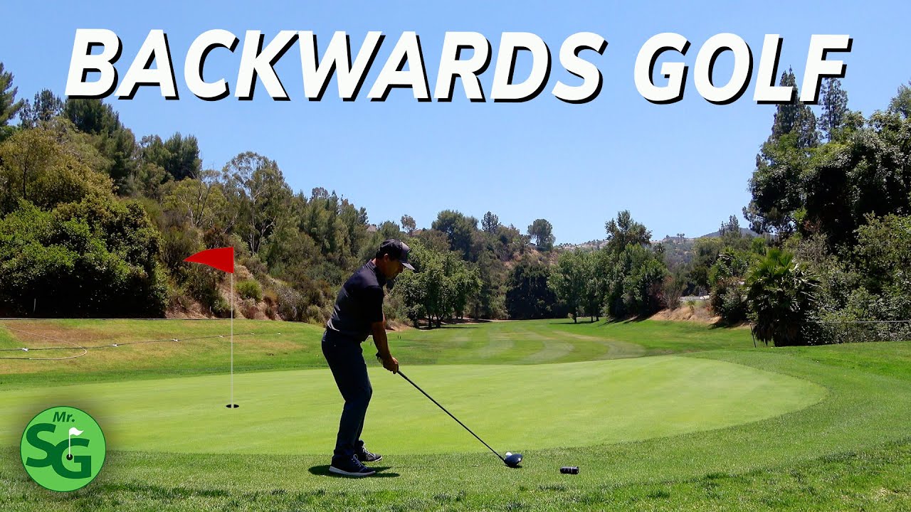 Playing Golf from Green to Tee This is Amazing YouTube