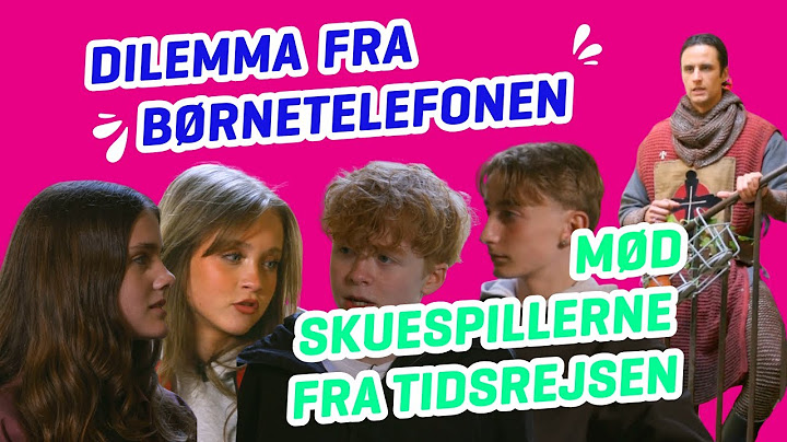 Part 2: Skuespillerne fra Tidsrejsen svarer på dilemmaer