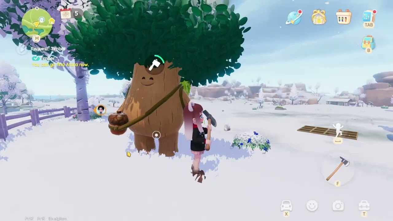 Roaming Oak Tree & Fluorite Stone Jan 13th Location