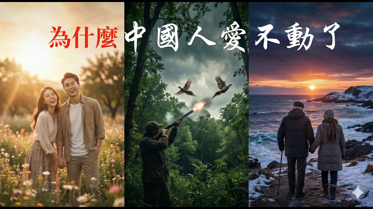 年輕人恐婚，成年人疲憊，為什麼中國人「愛」不動了？｜深度梳理五十年來中國人婚戀觀變遷｜【生活六】