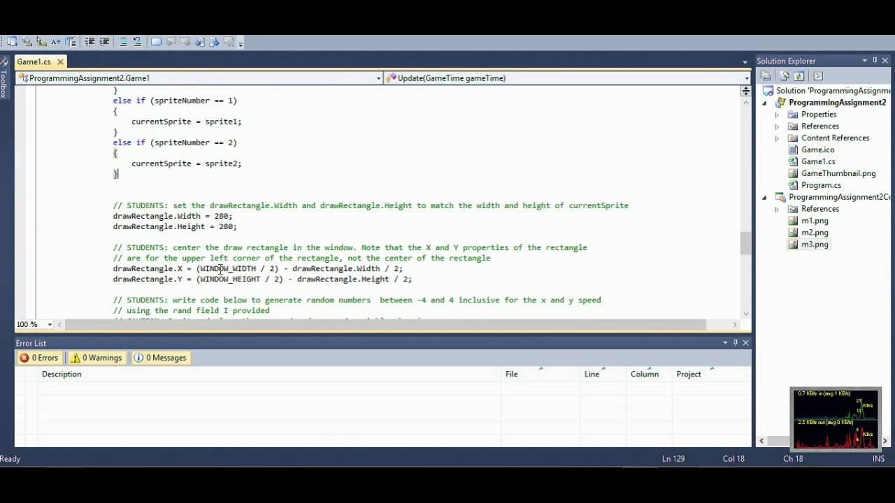 programming assignment writing a unit test coursera