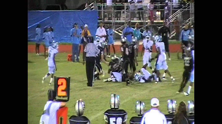 FOOTBALL-VILLE Florida City RAZORBACKS vs Palmetto RAIDERS 165s (part 2) Sean Taylor Classic