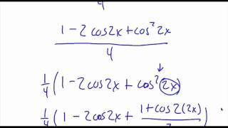 Pre-Calculus 5.5: Multiple-Angle and Product-to-Sum Formulas part 1