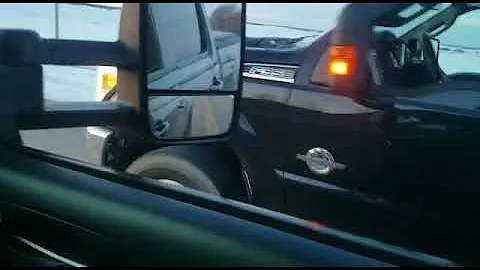 Duramax VS Powerstroke. Both Bone Stock