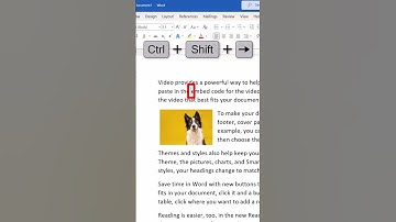 5 Keyboard Shortcuts to Select Text in Microsoft Word #shorts