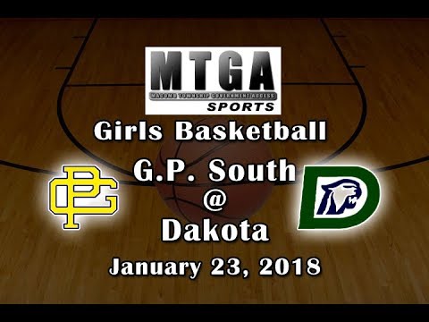 HS Girls Basketball Grosse Pointe South vs Dakota - YouTube