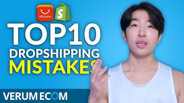 10 MISTAKES To Avoid Before Dropshipping