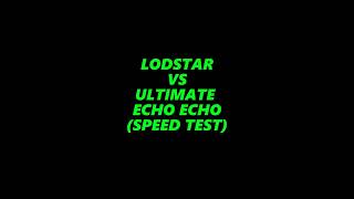 Lodestar vs Ultimate Echo Echo Speed Test ⚡ Who Is Faster? Ben 10 Galvan Game #shorts