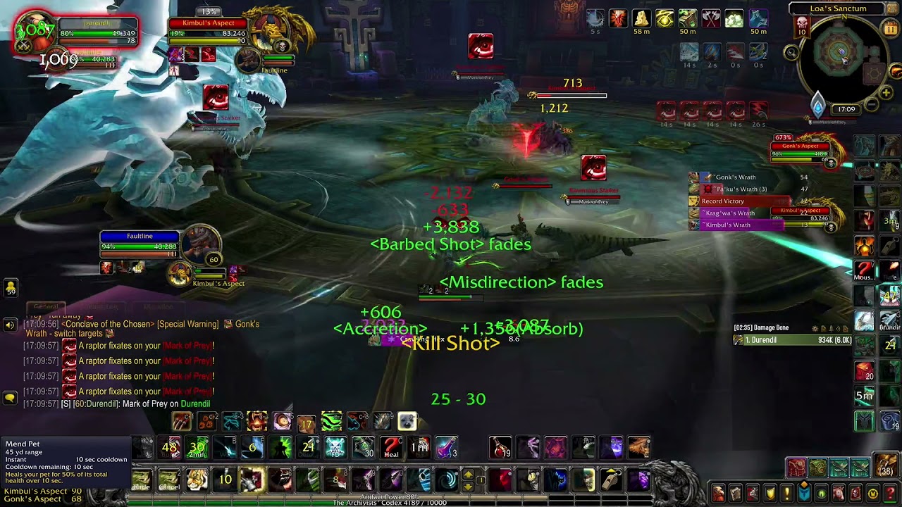 Hunter solo - Durendil vs Conclave of the Chosen Heroic