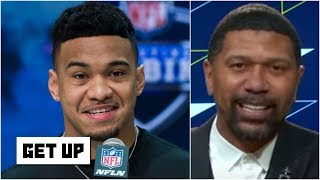 'Tua's the guy that can bring us a parade' - Jalen REALLY wants Lions to draft Tagovailoa | Get Up