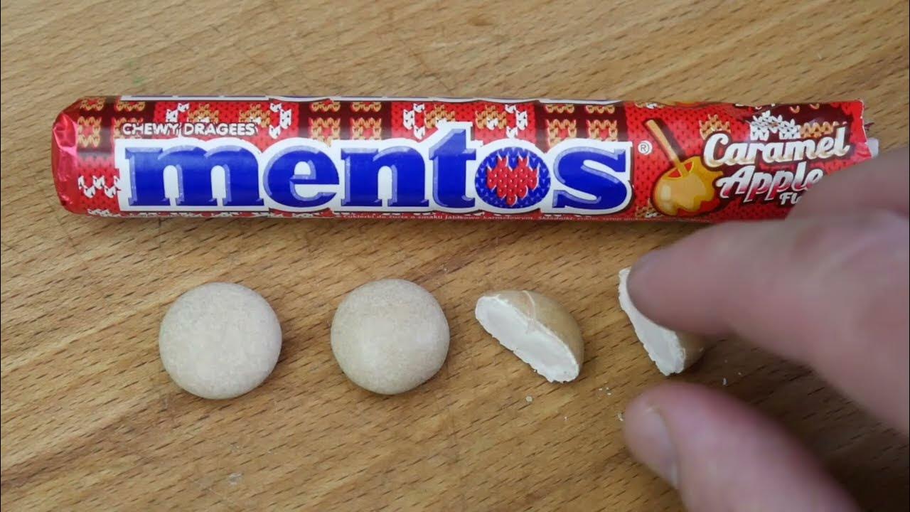 Nahrungsmittel Unboxing 590 Mentos Caramel Apple 🍎 Für mich die BESTE