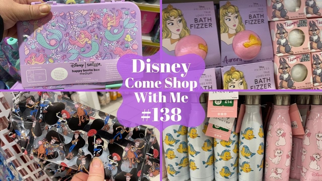 DISNEY COME SHOP WITH ME 138 - ASDA, New Look, Smiggle, Boots, Superdrug & Home Bargains