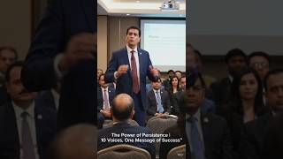 The Power of Persistence | 10 Voices, One Message of Success. #shorts