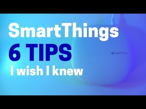 내가 SmartThings를 시작할 때 알았 으면하는 것