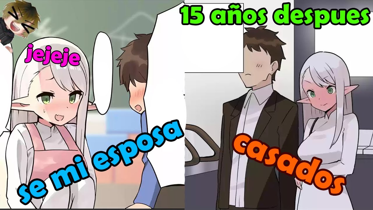 NIÑO se DECLARA A SU PROFESORA ELFA,  mas otras historias romanticas de elfas - elaya3