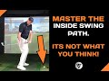 Golf swing exposed  the inside outside swing path