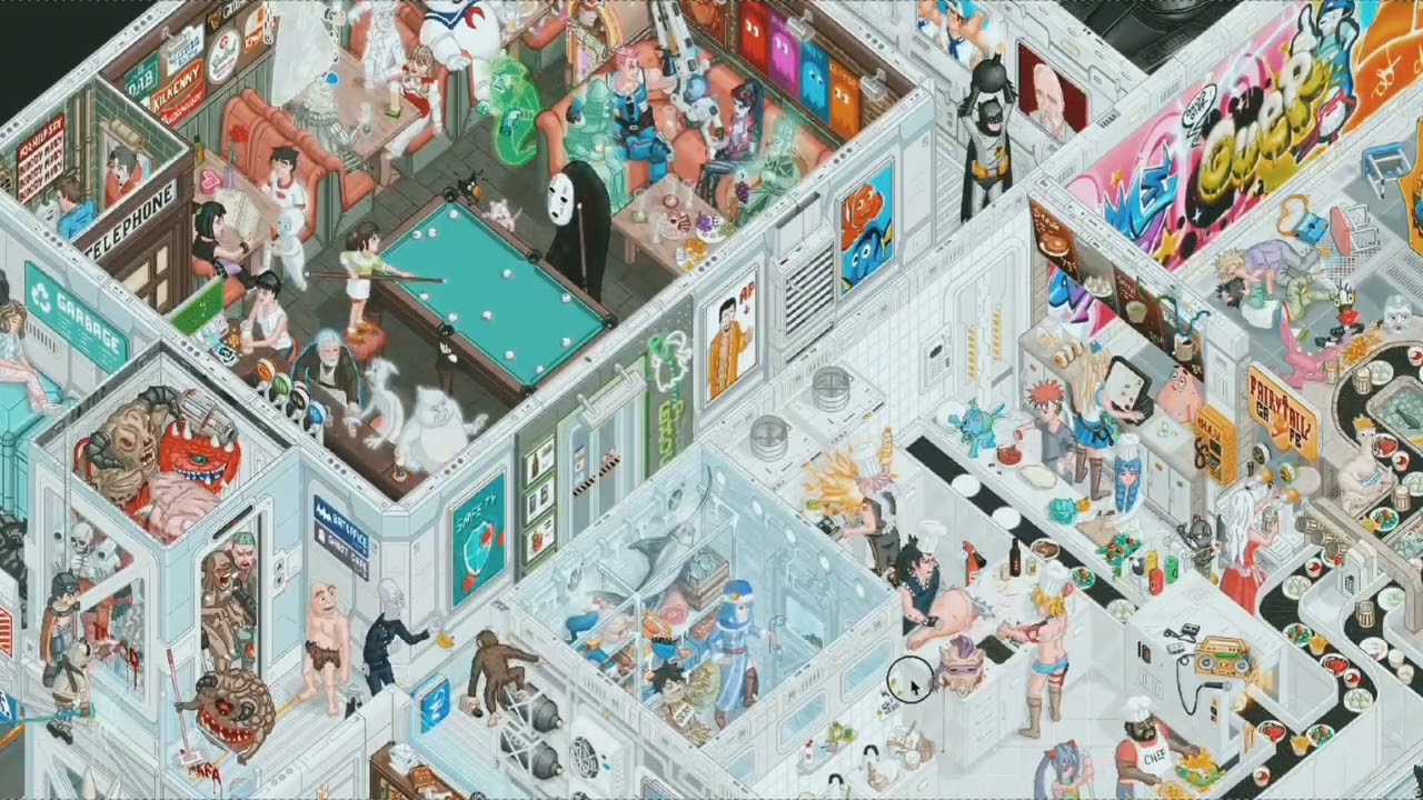 Exploring Floor796 — The Infinite Pop Culture Space Station