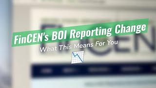 FinCEN's Shocking BOI Reporting Change! 😲📉