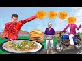 उड़ान दोसा वाला Flying Dosa Wala Street Food Comedy Video हिंदी कहानियां Hindi Kahaniya Comedy Video