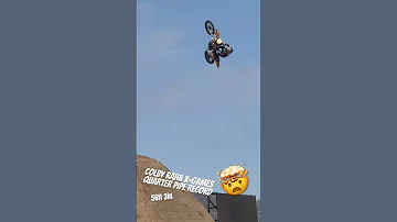 Colby Raha S 56 3 Quarter Pipe X Games 2023 Jump 