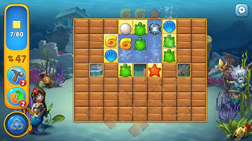 Fishdom level 33 Gameplay (iOS Android)