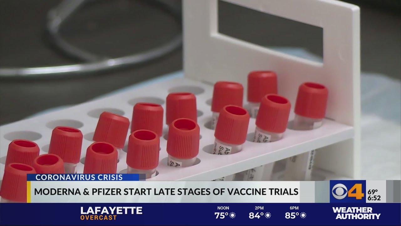 Moderna and Pfizer start late stage of COVID-19 vaccine trials