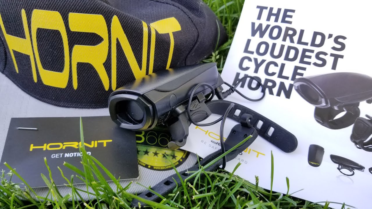 The ultimate bike horn - Loud Bicycle 125dB Loud Mini Horn Review - feat.  GoPro Mount + USB Charging 