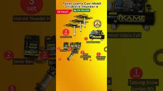 Harga hidrolik cuci mobil Ikame Paket lengkap alat cuci mobil siap pakai #peralatancucimobilmotor Harga hidrolik cuci mobil Ikame Paket lengkap alat cuci mobil siap pakai #peralatancucimobilmotor