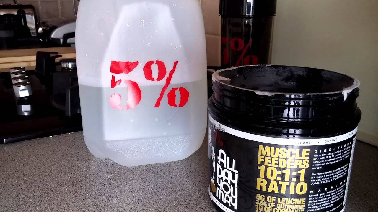 5% Nutrition - All Day You May Jug Mix/ Taste Test -