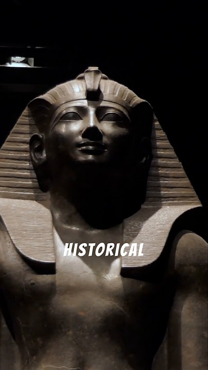 the monumental lower half of a 23-foot-tall statue of Ramesses II, Egypt's most celebrated pharaoh?