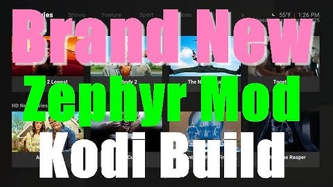 Brand New Zephyr Mod Build - Best Kodi Build 2025 For Firestick, Android
