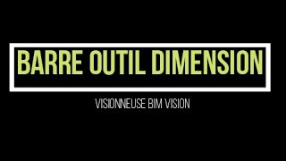 Tuto Tool DIMENSION - BIM Vision