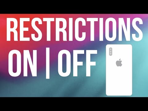 How to enable/disable restrictions on iPhone | iPhone X, iPhone 8, iPhone 7, iPhone 6, iPhone 5