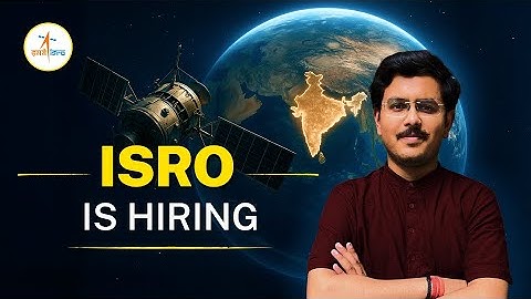 ISRO Recruitment 2025: Scientist/Engineer 