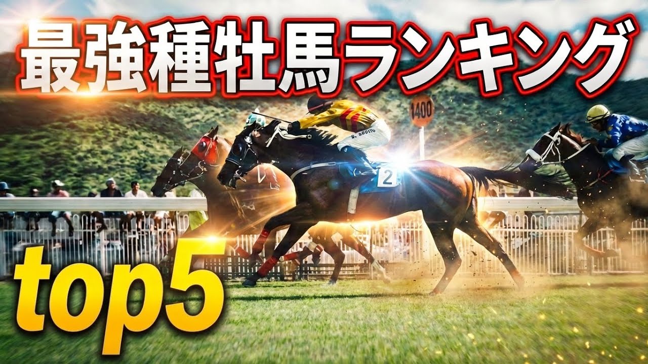 最強種牡馬ランキングTOP5！産駒のスピード能力が最も高いのは？（2010~2025年版）