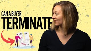 Can A BUYER Terminate An Offer To Purchase Real Estate in North Carolina