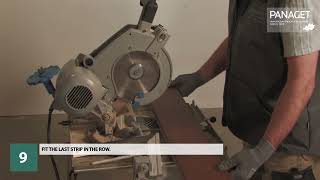 Installing Panaget Wood Panelling On A Metal Frame