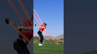 Celebrity LPGA Beauty Power Hitter "Brooke Henderson" Powerful Swing Motion & Slow Motions 2025 Profile