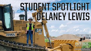 Purdue Civil Engineering Spotlight — Delaney Lewis