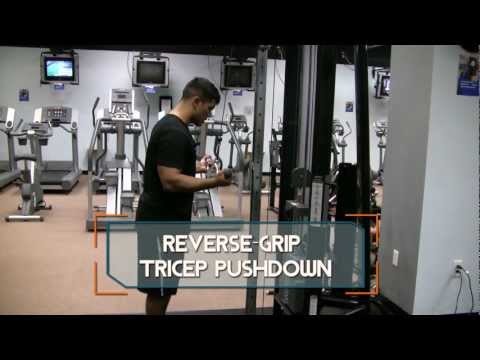 Reverse Grip Tricep Pushdown