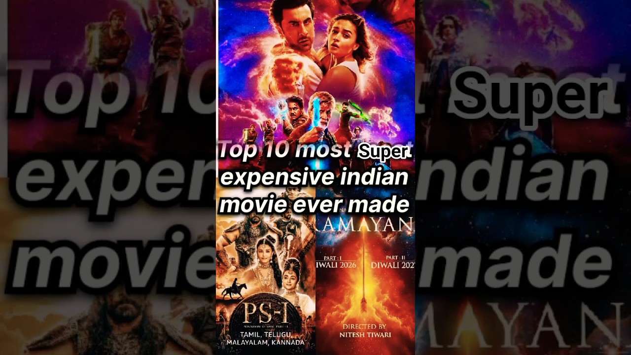 Top 10 most expensive movies of all time in india. |Unbelievable Budgets!