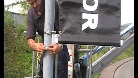 Heavy Duty Post Mount Banners - from Banner Box